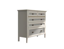 Hanah Home Cómoda FRN-21013 en Crema, Roble y Gris